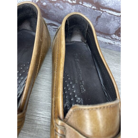 To Boot New York Brown Leather Penny Loafer Driving Shoes Men’s Sz 10.5D US/44EU - Picture 14 of 16